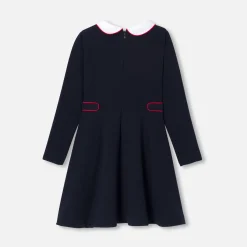 Jacadi Robe manches longues enfant fille - marine MARINE JACADI Online
