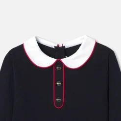 Jacadi Robe manches longues enfant fille - marine MARINE JACADI Online