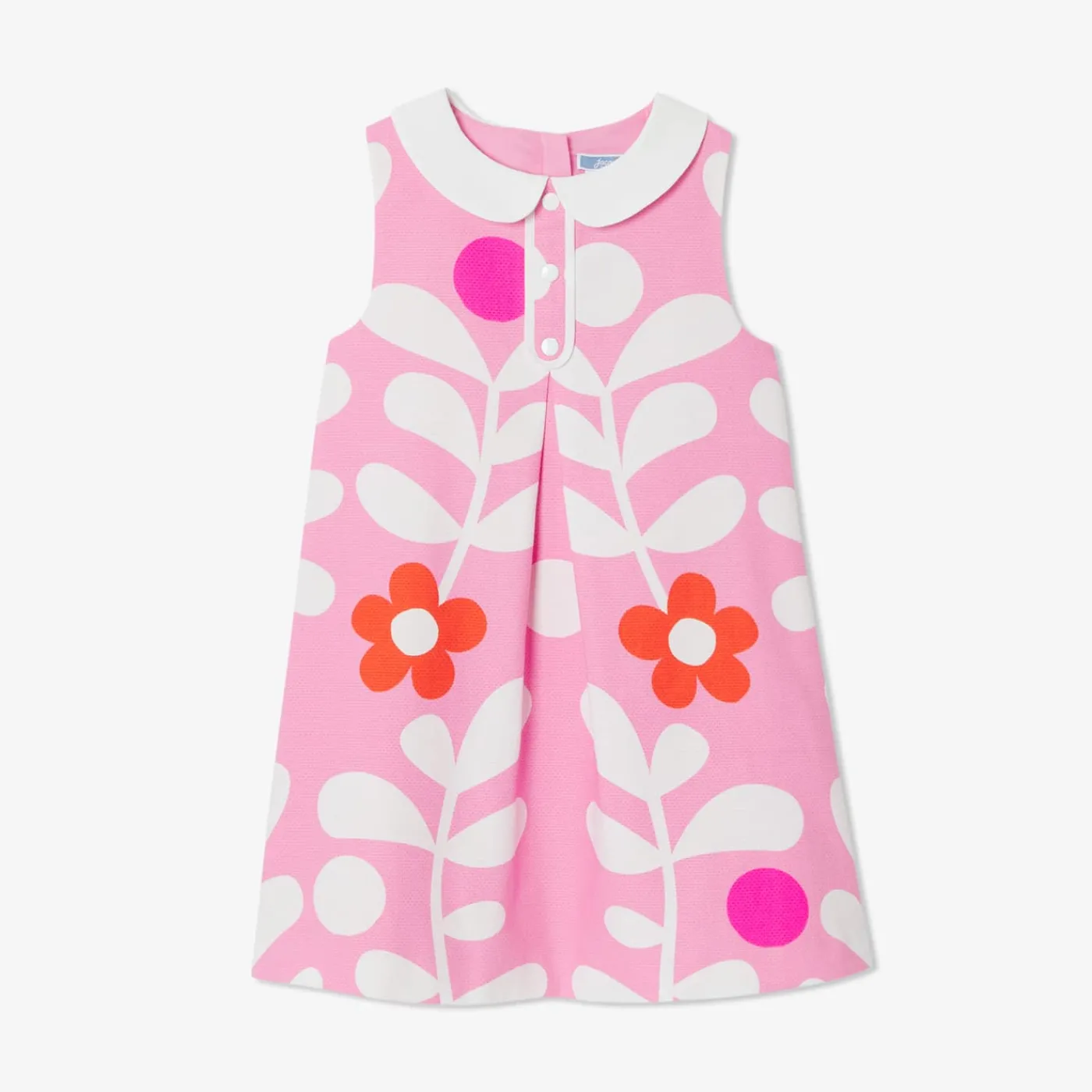 Jacadi Robe sans manches enfant fille - lore ROSE/MULTICO Clearance