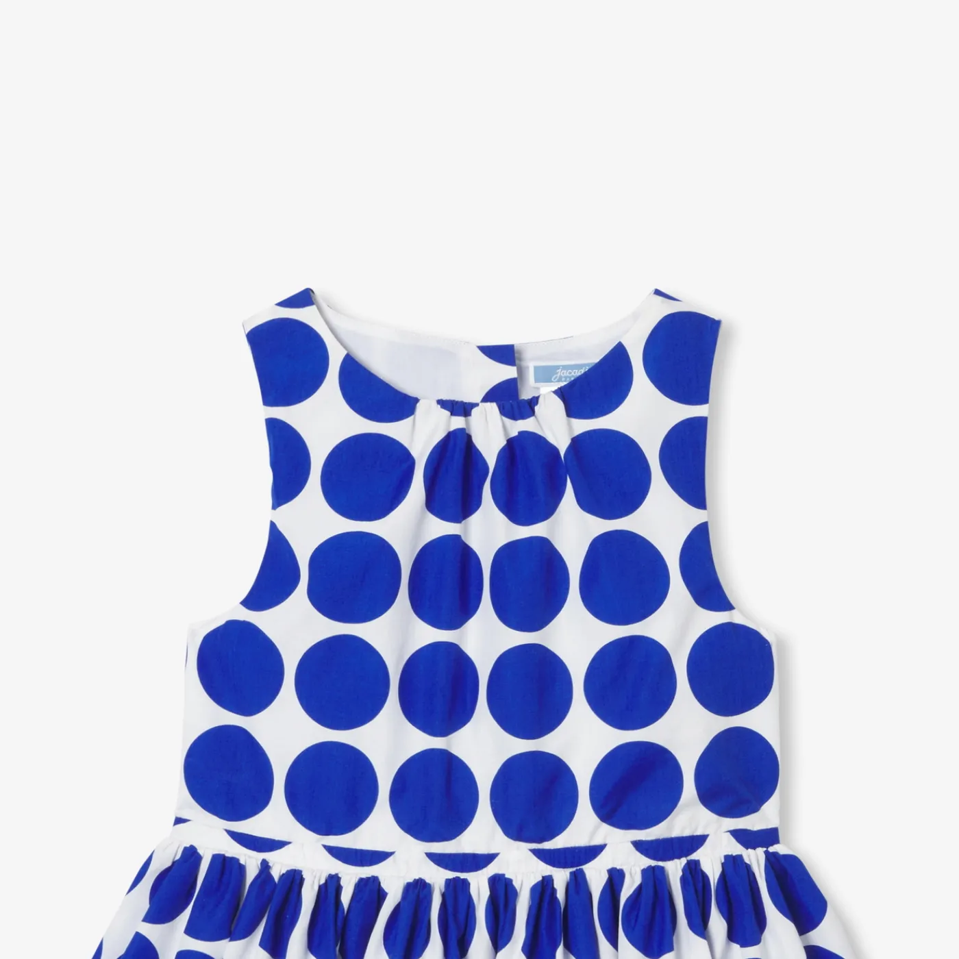 Jacadi Robe sans manches enfant fille - BLANC/BLEU Clearance