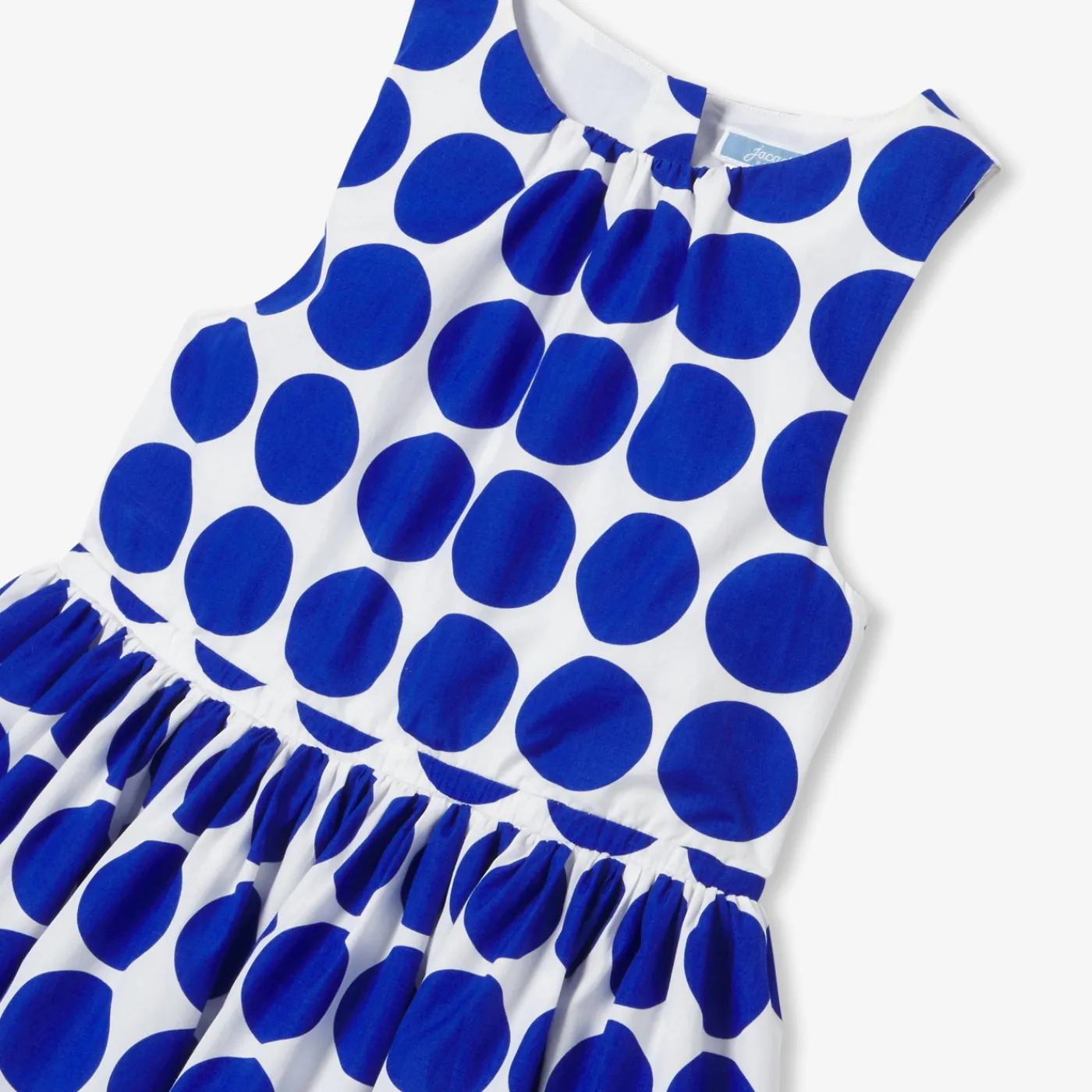 Jacadi Robe sans manches enfant fille - BLANC/BLEU Clearance
