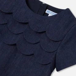 Jacadi Robe trapèze en jean enfant fille - DENIM FONCE Clearance