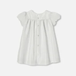 Jacadi Robes bébé fille en taffetas - ARGENT New