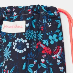 Jacadi Sac à goûter en tissu Liberty - x Tohana - lore VERT/MULTICO Hot