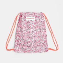 Jacadi Sac à goûter en tissu Liberty - x Tohana - ROSE/GRIS Discount