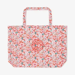 Jacadi Sac cabas en tissu Liberty - ROSE/ROUGE Hot
