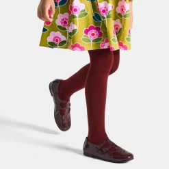 Jacadi Salomés enfant fille en cuir verni - BORDEAUX Hot