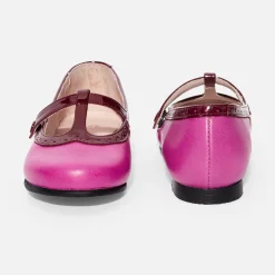 Jacadi Salomés enfant fille en cuir - ROSE New