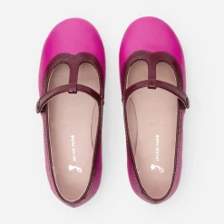 Jacadi Salomés enfant fille en cuir - ROSE New