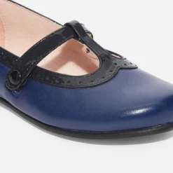 Jacadi Salomés enfant fille en cuir - lore MULTICO Discount
