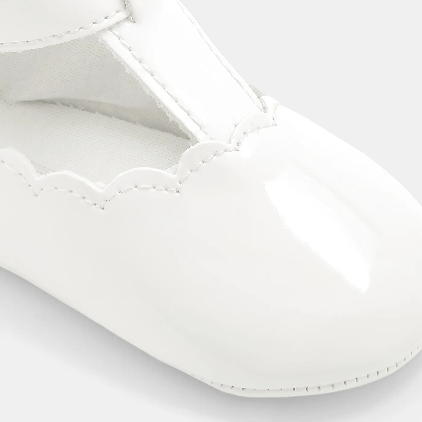 Jacadi Salomés vernis bébé fille - blanc BLANC JACADI Online