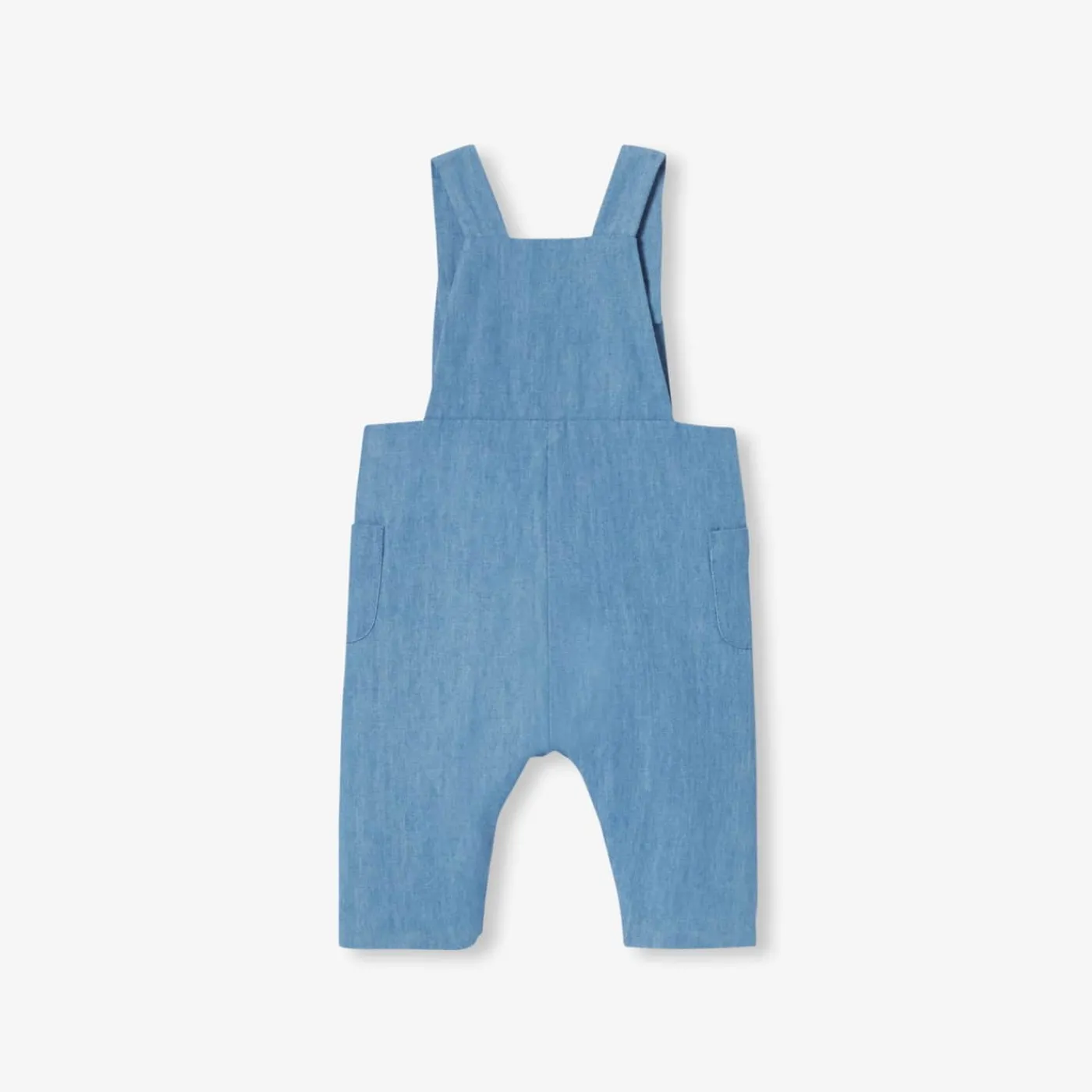 Jacadi Salopette bébé en denim léger - CHAMBRAY