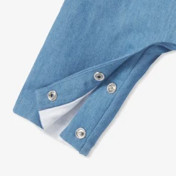 Jacadi Salopette bébé en denim léger - CHAMBRAY