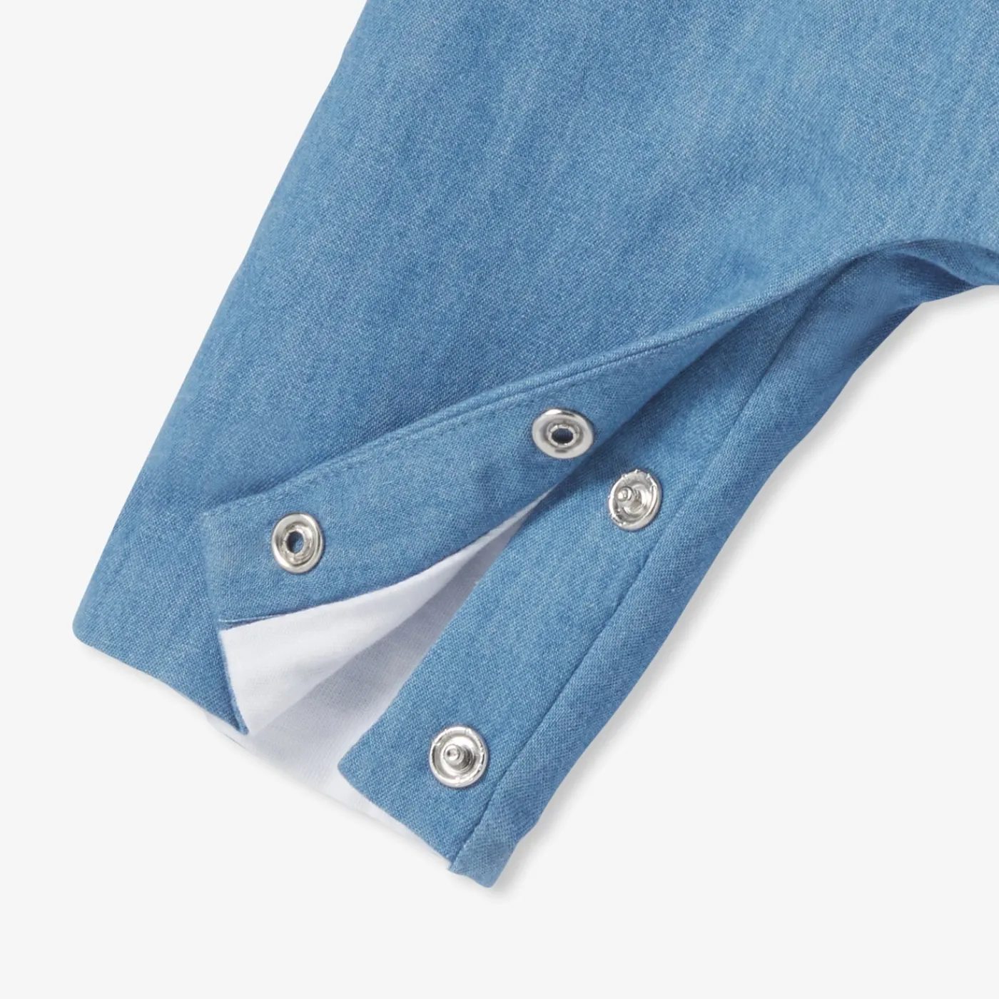 Jacadi Salopette bébé en denim léger - CHAMBRAY