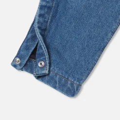 Jacadi Salopette bébé en jean DENIM CLAIR Outlet