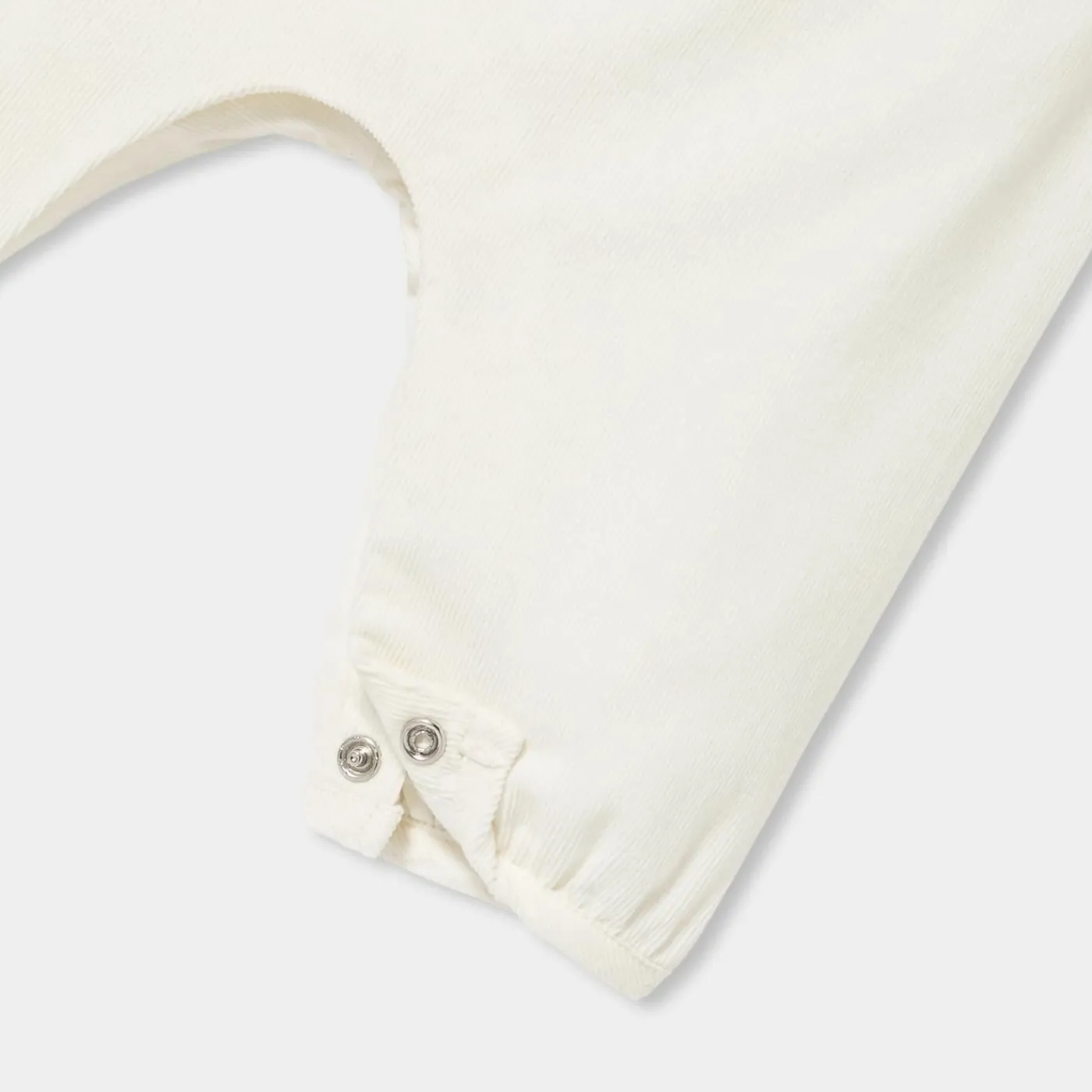 Jacadi Salopette bébé fille en velours - blanc doux BLANC DOUX JACADI Best