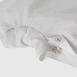 Jacadi Salopette courte bébé garçon en fil à fil - BLANC/GRIS Outlet