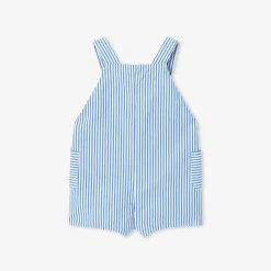 Jacadi Salopette courte bébé garçon - BLANC/BLEU Sale