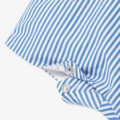 Jacadi Salopette courte bébé garçon - BLANC/BLEU Sale