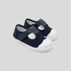 Jacadi Sandales bébé en toile - marine MARINE JACADI Online