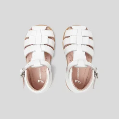 Jacadi Sandales bébé fille - blanc BLANC JACADI Discount