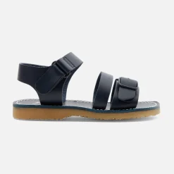 Jacadi Sandales enfant garçon en cuir lisse - marine MARINE JACADI Online