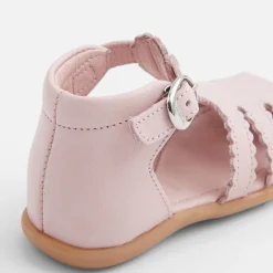 Jacadi Sandales premiers pas bébé fille - ROSE Outlet