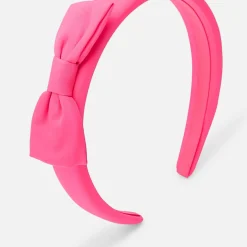 Jacadi Serre-tête en taffetas enfant fille - ROSE FLUO New