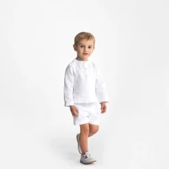 Jacadi Short à pont bébé garçon - blanc BLANC JACADI Clearance