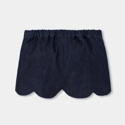 Jacadi Short bébé fille en jean - DENIM FONCE Clearance