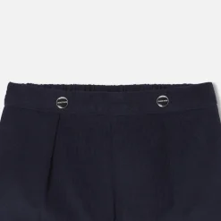 Jacadi Short bébé fille en velours - marine MARINE JACADI New
