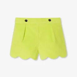 Jacadi Short bébé fille en velours - LIME New