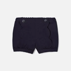 Jacadi Short en twill bébé fille - marine MARINE JACADI Outlet