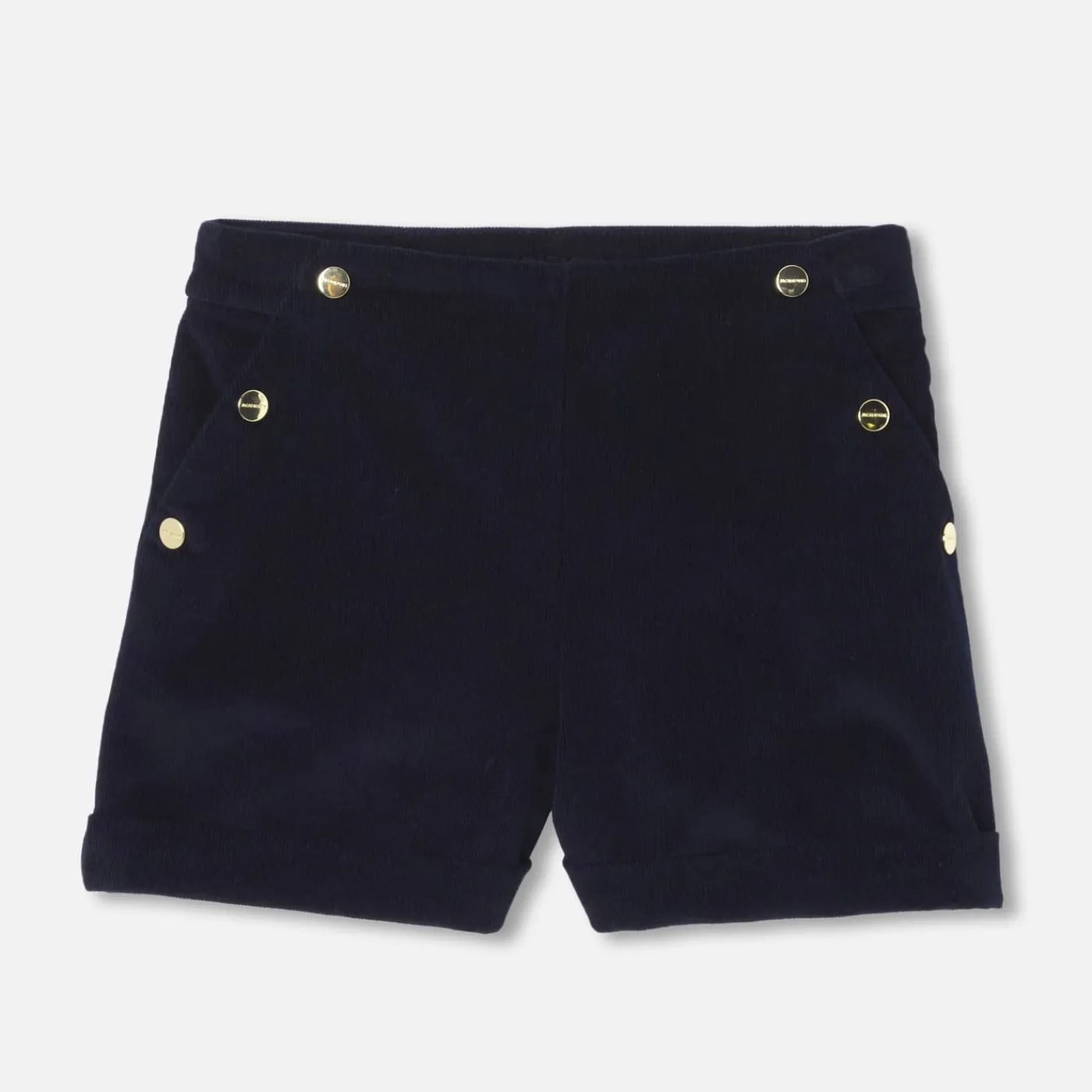 Jacadi Short en velours enfant fille - marine MARINE JACADI Clearance