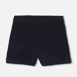 Jacadi Short en velours enfant fille - marine MARINE JACADI Clearance