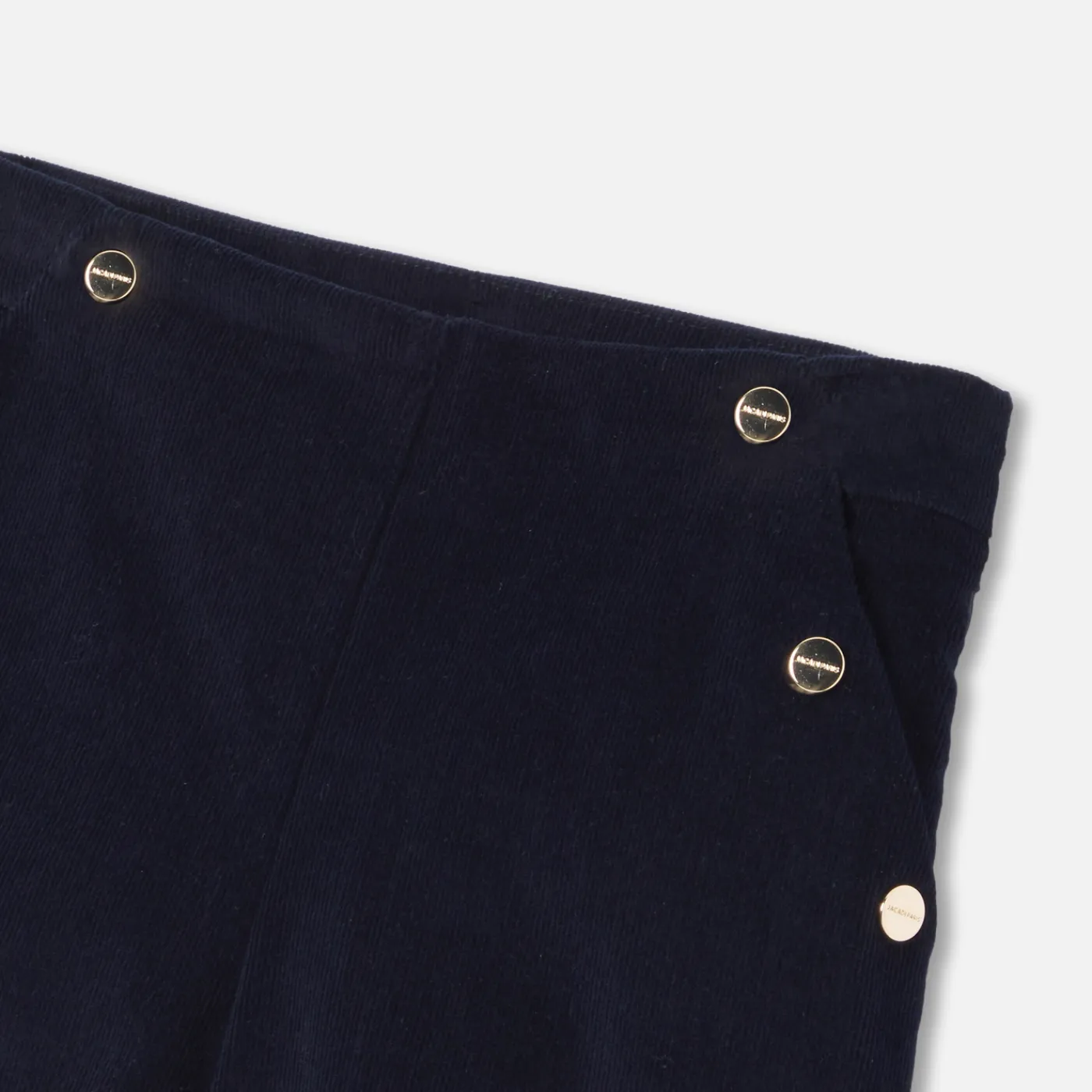 Jacadi Short en velours enfant fille - marine MARINE JACADI Clearance