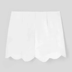 Jacadi Short enfant fille en piqué de coton - blanc BLANC JACADI