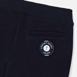 Jacadi Short enfant garçon en molleton piqué - marine MARINE JACADI Outlet