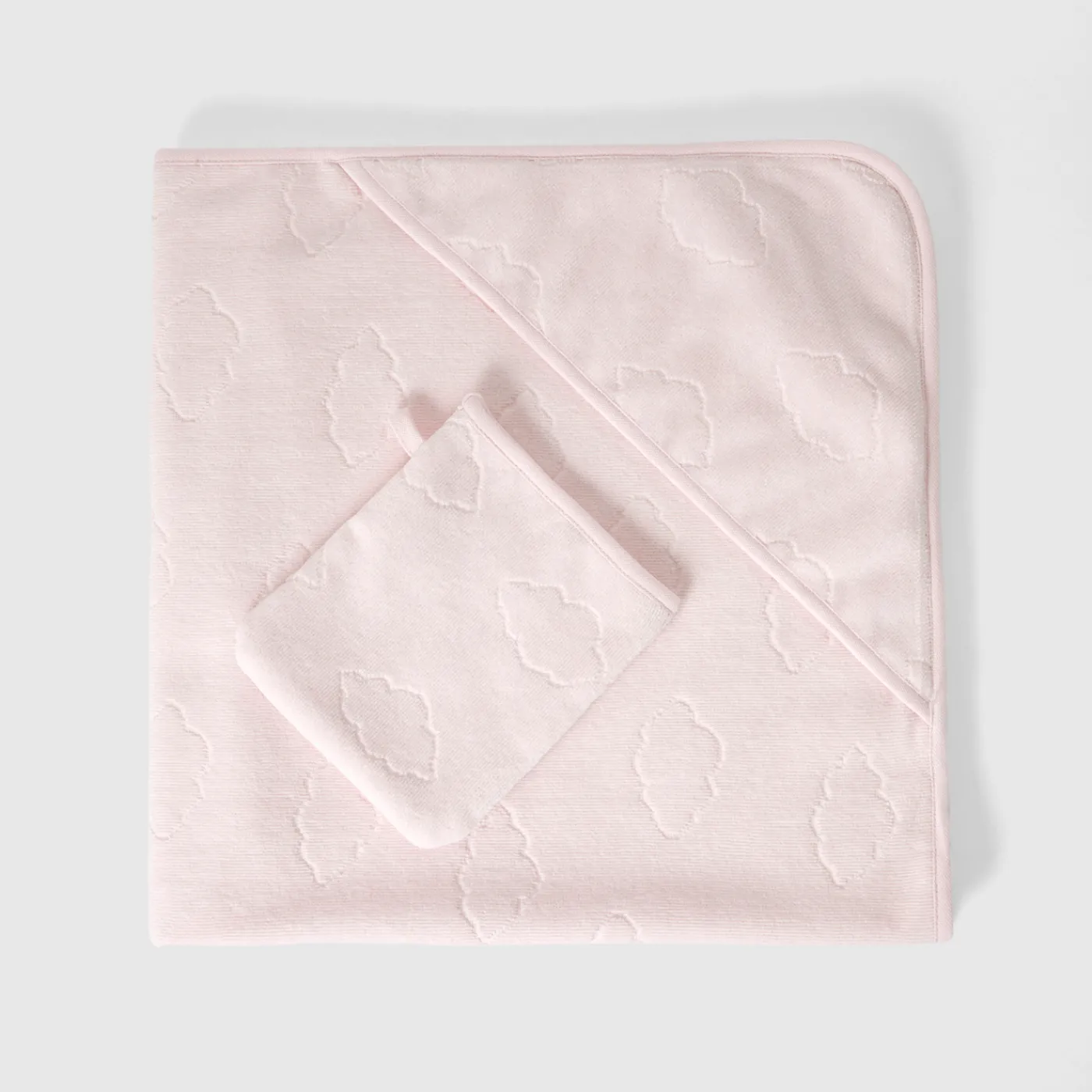 Jacadi Sortie de bain bébé - rose pale ROSE PALE JACADI Best