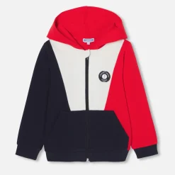 Jacadi Sweat à capuche enfant - lore MARINE/MULTICO Clearance