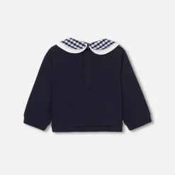 Jacadi Sweat bébé fille en molleton - marine MARINE JACADI Outlet