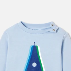 Jacadi Sweat bébé garçon en molleton - bleu clair BLEU CLAIR JACADI Best