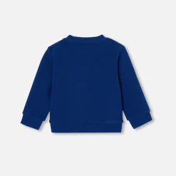 Jacadi Sweat bébé garçon en molleton - BLEU FONCE New