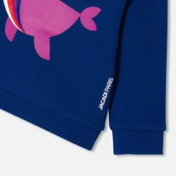 Jacadi Sweat bébé garçon en molleton - BLEU FONCE New