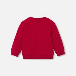 Jacadi Sweat bébé garçon en molleton - ROUGE RUBIS Best