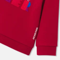 Jacadi Sweat bébé garçon en molleton - ROUGE RUBIS Best