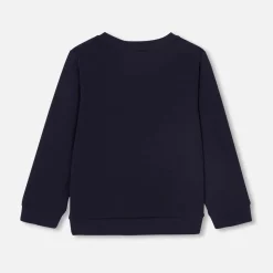 Jacadi Sweat enfant en interlock - marine MARINE JACADI