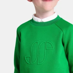 Jacadi Sweat enfant en piqué de coton - VERT Discount