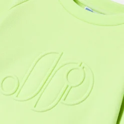 Jacadi Sweat enfant fille en maille piquée - VERT ANIS