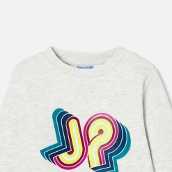 Jacadi Sweat enfant garçon en molleton - BEIGE CHINE Online